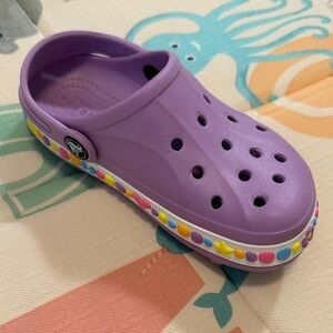 Single Kids Purple Croc